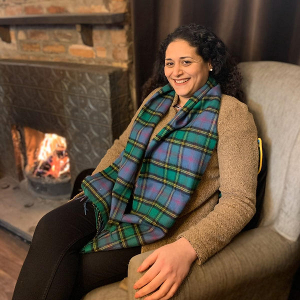 Berwickshire Tartan Woollen Scarf