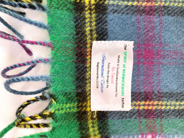 Berwickshire Tartan Woollen Scarf